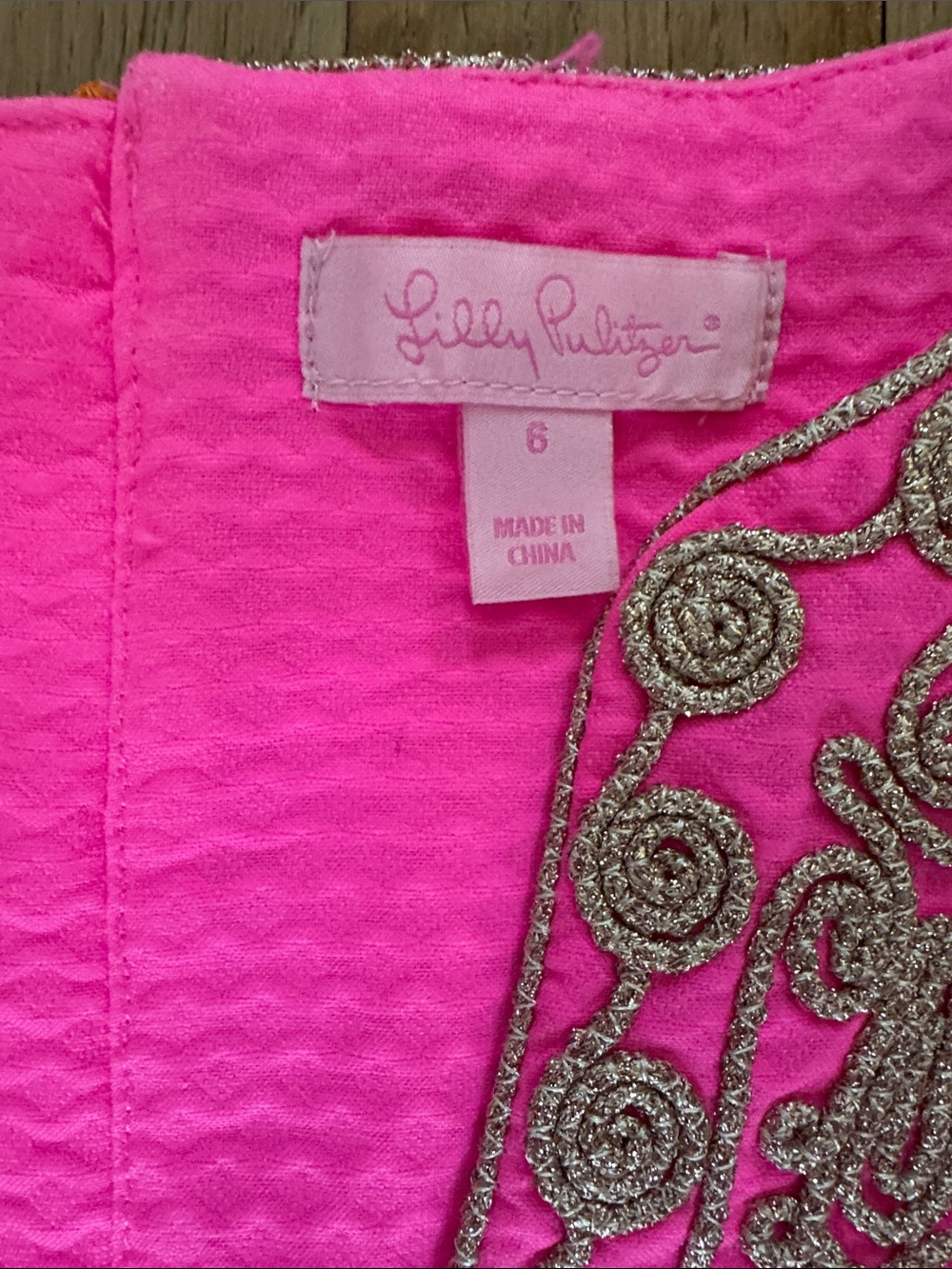 Lilly Pulitzer Gabby Shift in Pop Pink - Picture 2 of 4